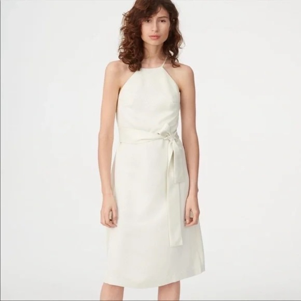 Club Monaco Scharpettah Light Mint Green Cocktail Halter Midi Dress